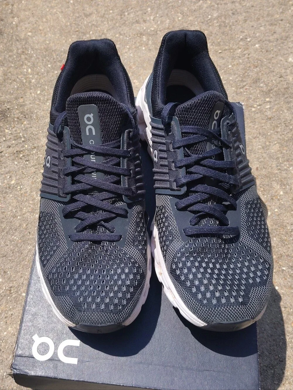 On Cloudswift Wo 9.5/M 8 Black Rock CloudTec Running Shoes